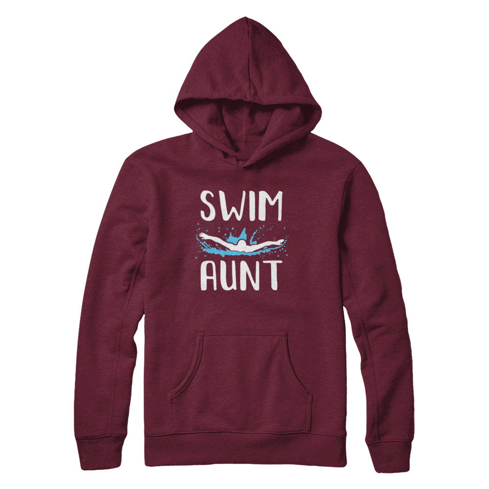 Swim Aunt Funny Swimming Birthday Gift T-Shirt & Hoodie | Teecentury.com