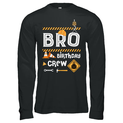 Brother Birthday Crew Construction Birthday Party Gift T-Shirt & Hoodie | Teecentury.com