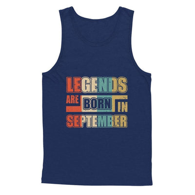 Classic Vintage Legends Are Born In September Birthday T-Shirt & Hoodie | Teecentury.com