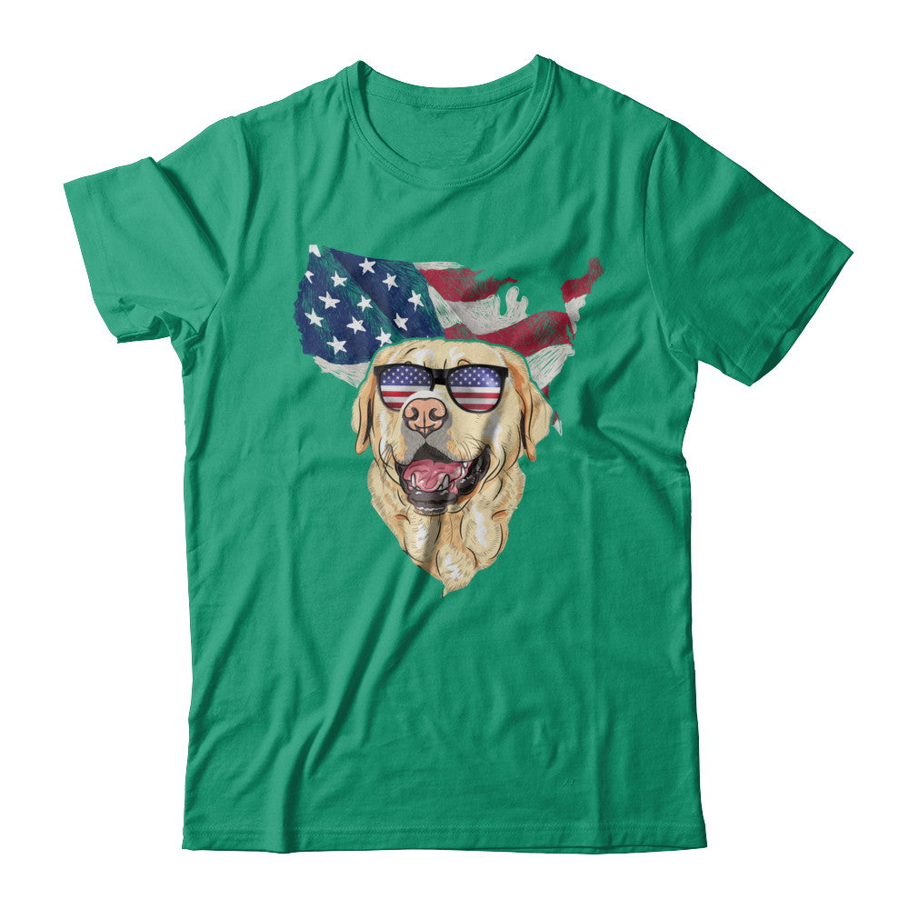Funny Patriot Labrador Dog 4Th Of July American Flag T-Shirt & Hoodie | Teecentury.com