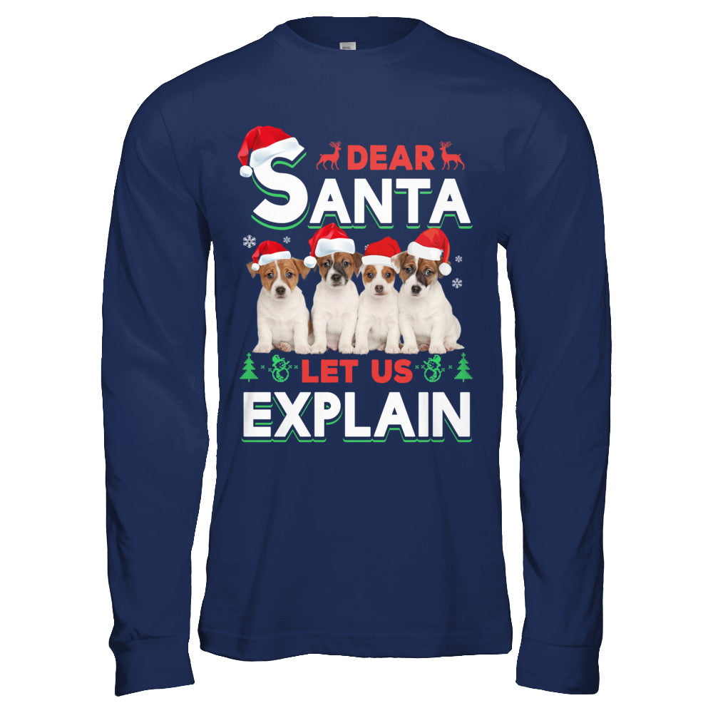 Dear Santa Funny Beagle Puppies Christmas Gift T-Shirt & Hoodie | Teecentury.com