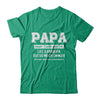 Papa Like A Grandpa Only Cooler Fathers Day Gift T-Shirt & Hoodie | Teecentury.com