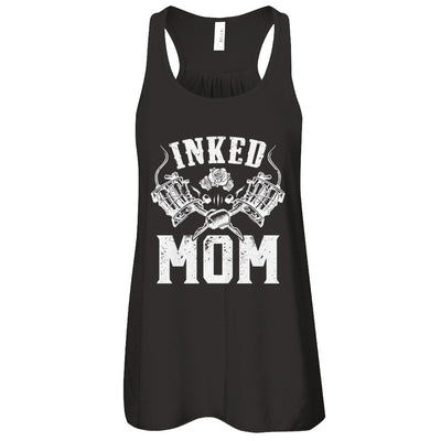 Inked Mom Rose Tattooed Tattoos Mothers Day T-Shirt & Tank Top | Teecentury.com