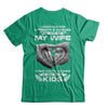 I Asked God Strength And Angel He Sent Me My Wife Kids T-Shirt & Hoodie | Teecentury.com