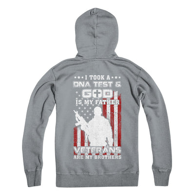 I Took A Dna Test God Is My Father Veterans Brothers T-Shirt & Hoodie | Teecentury.com