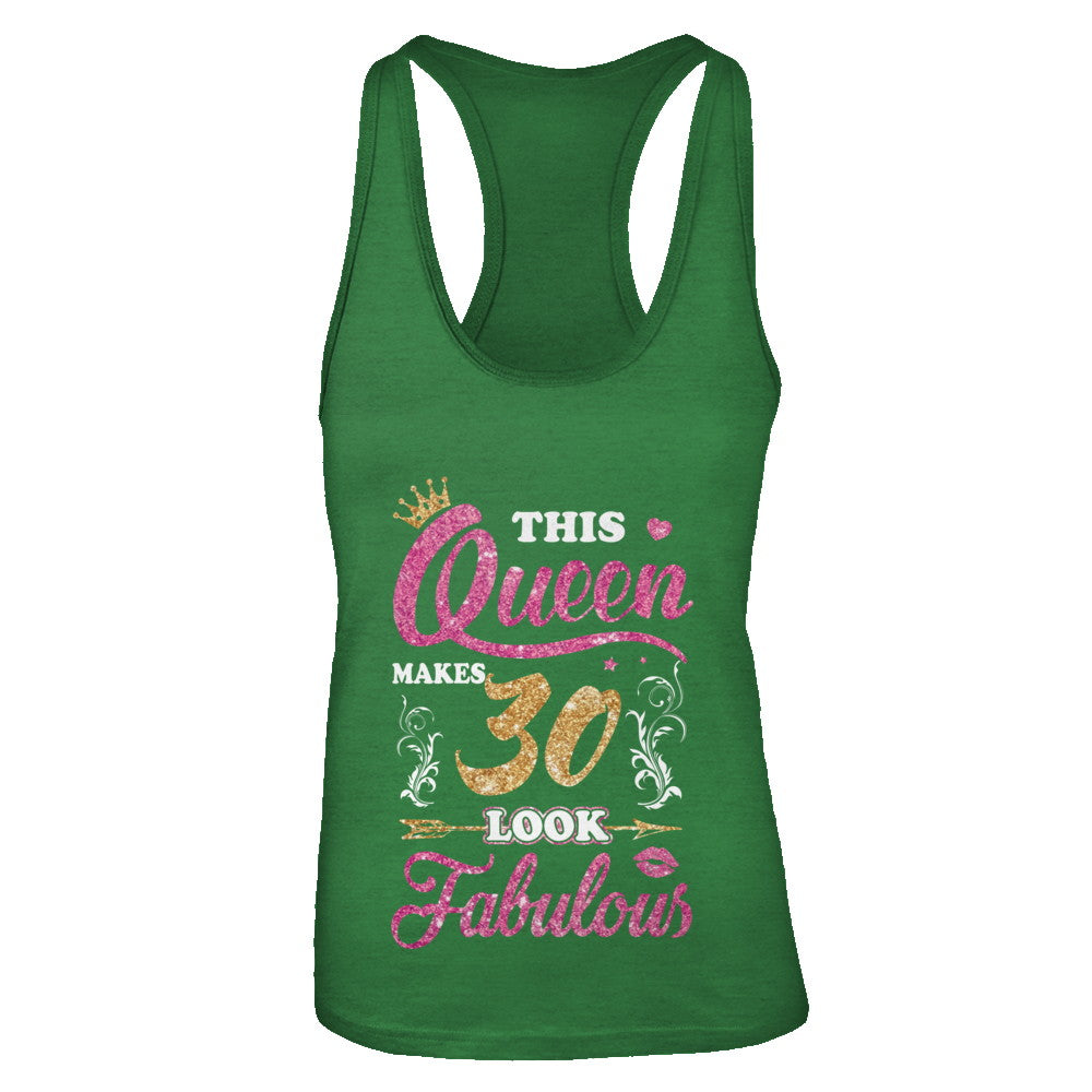 This Queen Makes 30 Look Fabulous 1992 30th Birthday T-Shirt & Tank Top | Teecentury.com