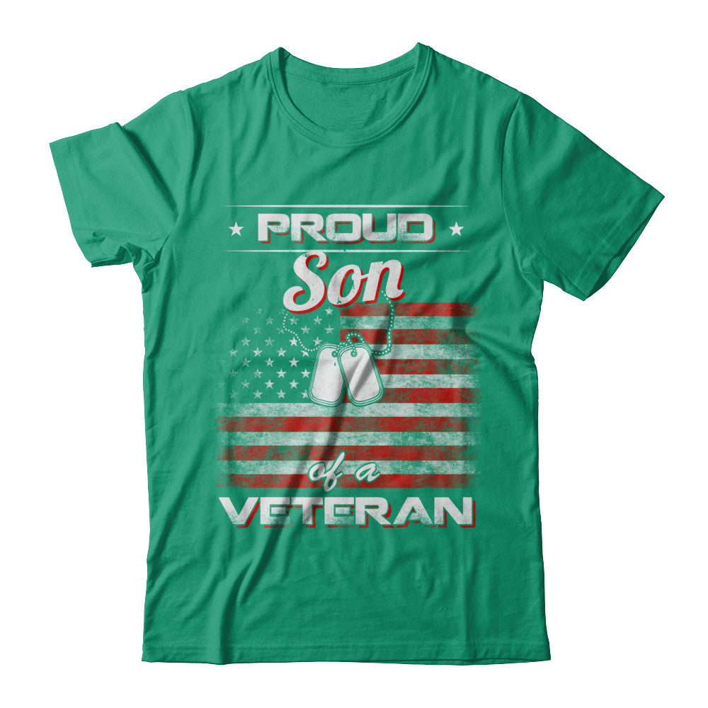 Proud Son Of A Veteran T-Shirt & Hoodie | Teecentury.com