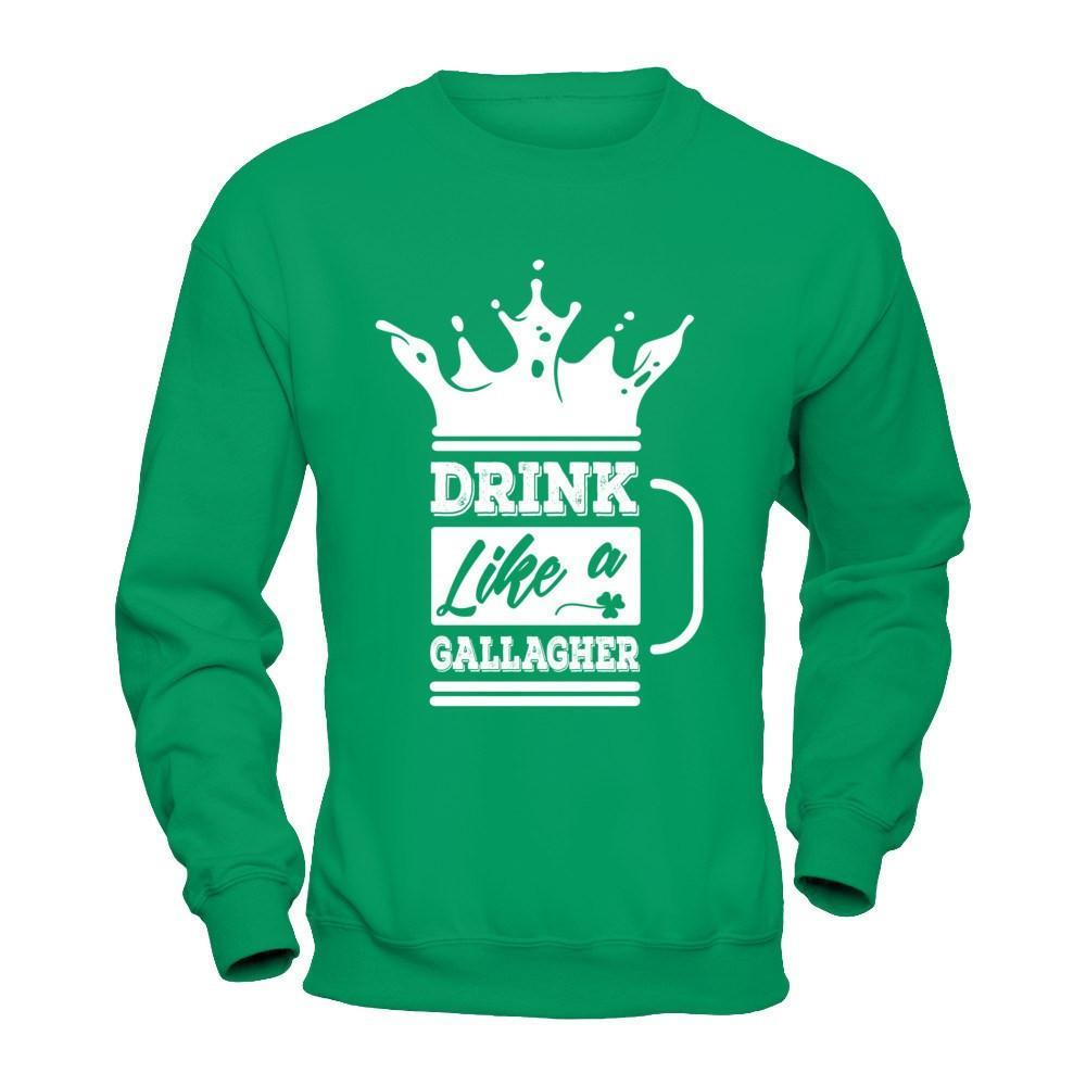 Drink Like A Gallagher T-Shirt & Hoodie | Teecentury.com