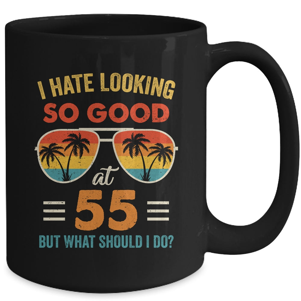 55 Birthday For Men Women 55th Anniversary For Him Her Mug | teecentury