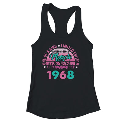 55 Years Old Awesome Since March 1968 55th Birthday Women Shirt & Tank Top | teecentury