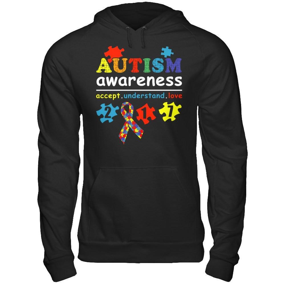 Autism Awareness 2017 Accept Understand Love T-Shirt & Hoodie | Teecentury.com