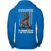 Knight Templar The Devil Whispers You Can't Withstand The Storm T-Shirt & Hoodie | Teecentury.com