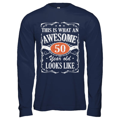 Vintage This Is What An Awesome 50 Year Old 1972 Birthday T-Shirt & Hoodie | Teecentury.com