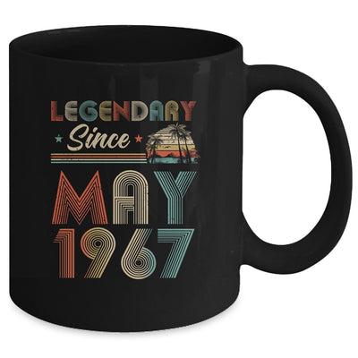 55th Birthday 55 Years Old Legendary Since May 1967 Mug Coffee Mug | Teecentury.com