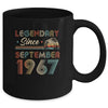 55th Birthday 55 Years Old Legendary Since September 1967 Mug Coffee Mug | Teecentury.com