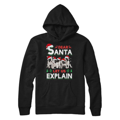 Dear Santa Funny Pit bull Puppies Christmas Gift T-Shirt & Hoodie | Teecentury.com