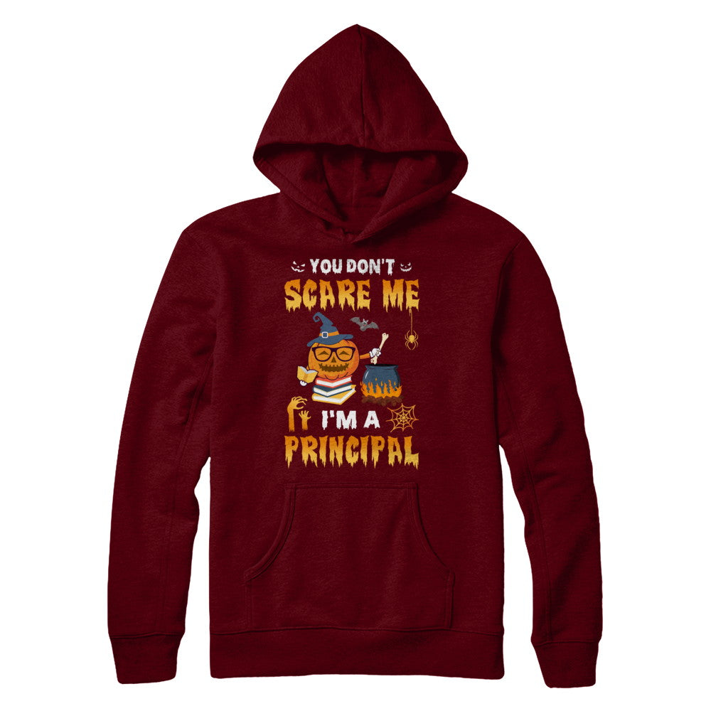 You Don't Scare Me I'm A Principal Halloween Costume T-Shirt & Hoodie | Teecentury.com