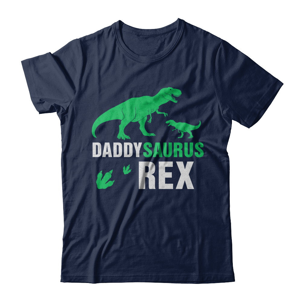 Funny Fathers Day Gift Daddysaurus Dinosaur Rex T-Shirt & Hoodie | Teecentury.com