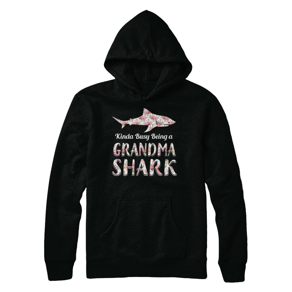 Grandma Shark Kinda Busy Being A Grandmashark T-Shirt & Hoodie | Teecentury.com