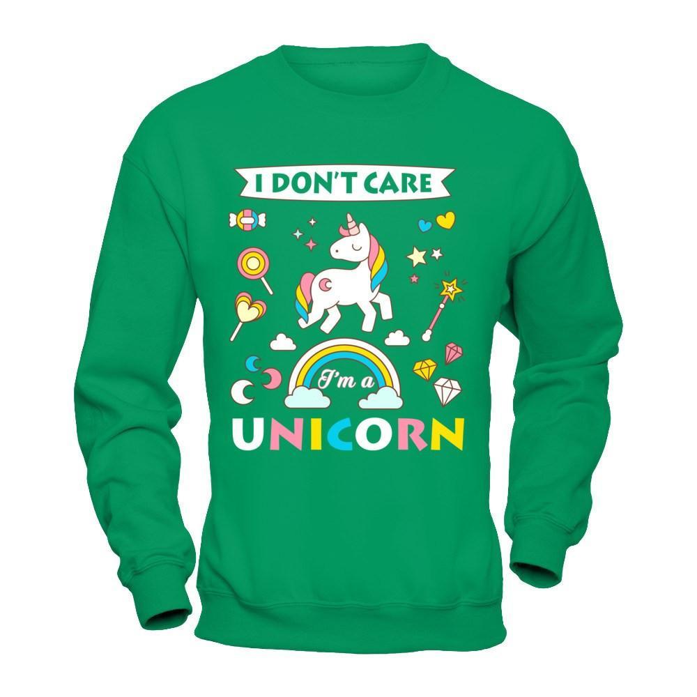 I Dont Care I'am A Unicorn T-Shirt & Hoodie | Teecentury.com