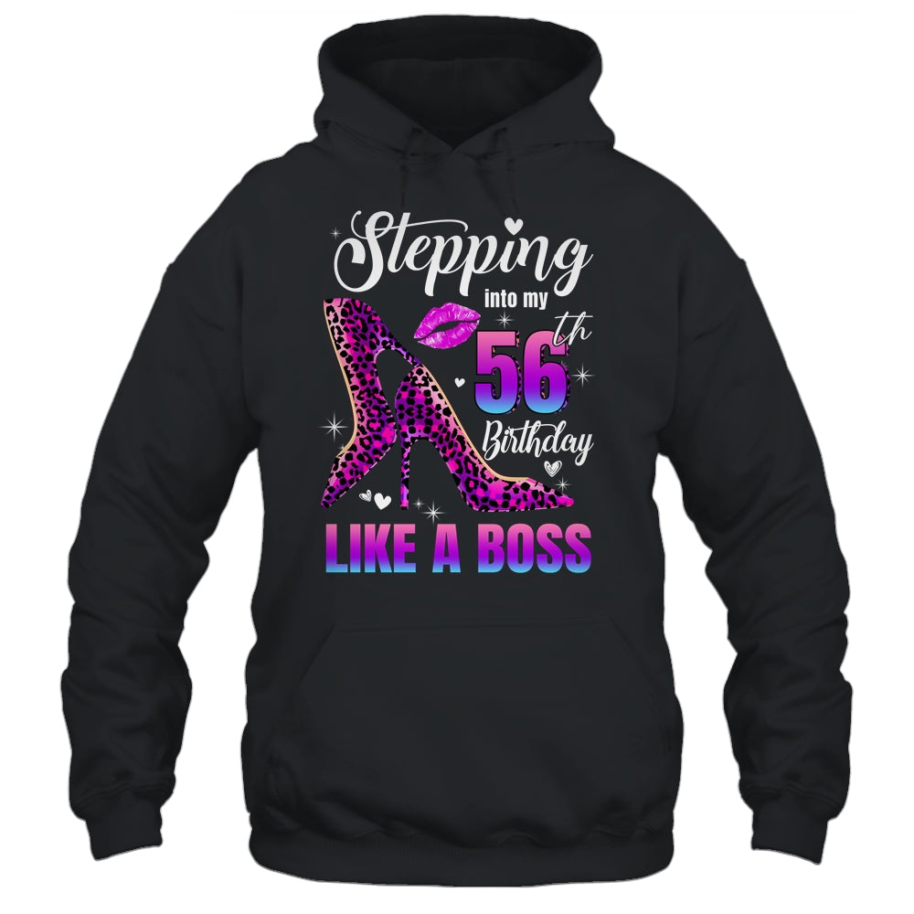 56 And Fabulous High Heels Stepping Into My 56th Birthday Shirt & Tank Top | teecentury