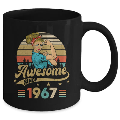 56 Year Old Awesome Since 1967 56th Birthday Women Mug | teecentury