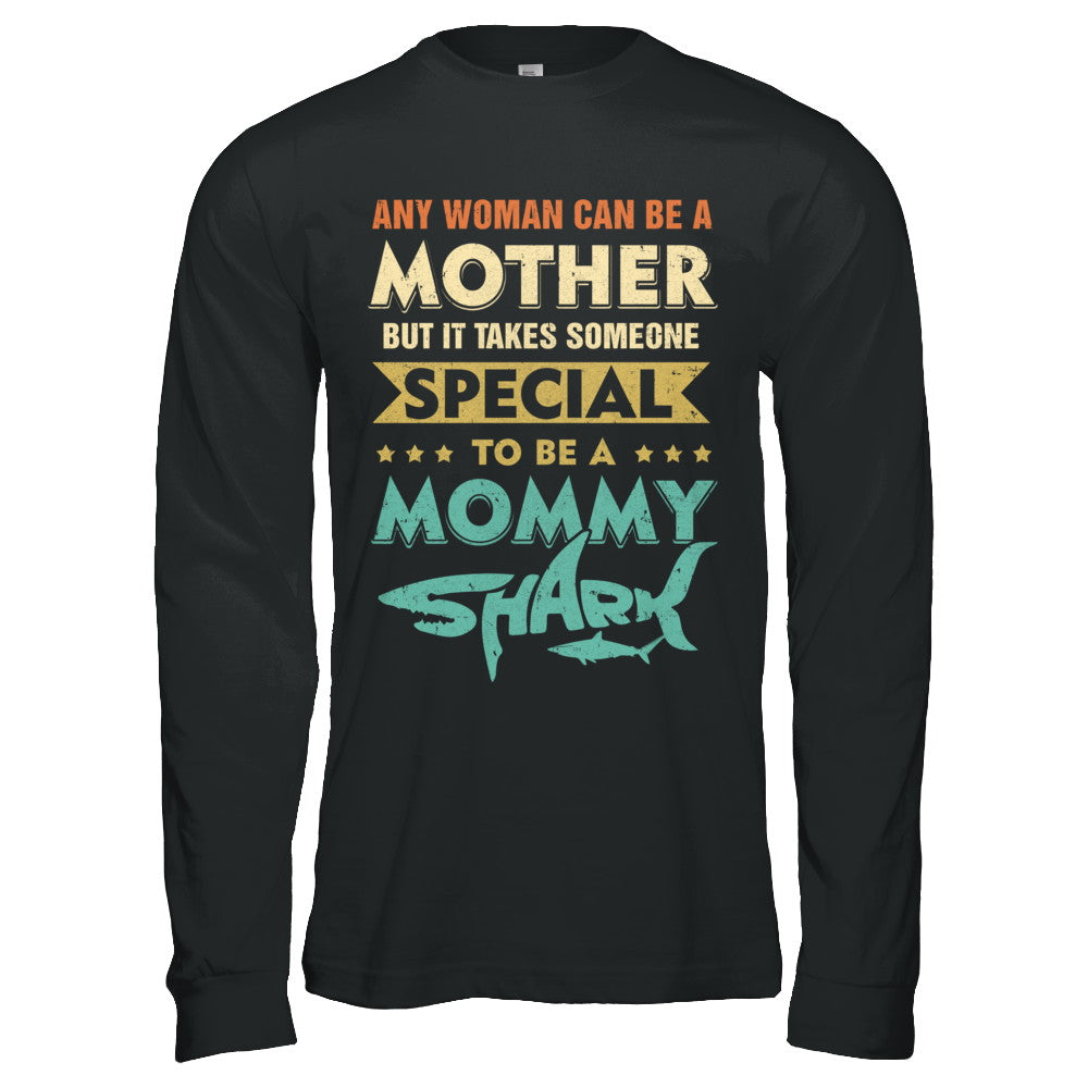 Vintage Someone Special To Be A Mommy Shark Mothers Day T-Shirt & Hoodie | Teecentury.com