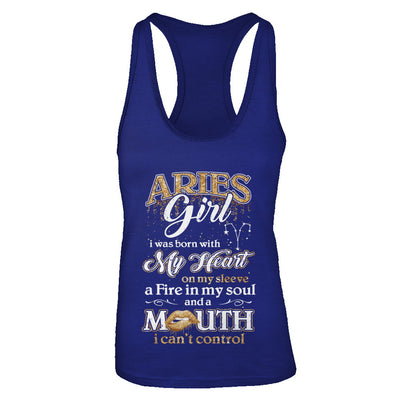 I'm An Aries Girl Lipstick March April Funny Zodiac Birthday T-Shirt & Tank Top | Teecentury.com