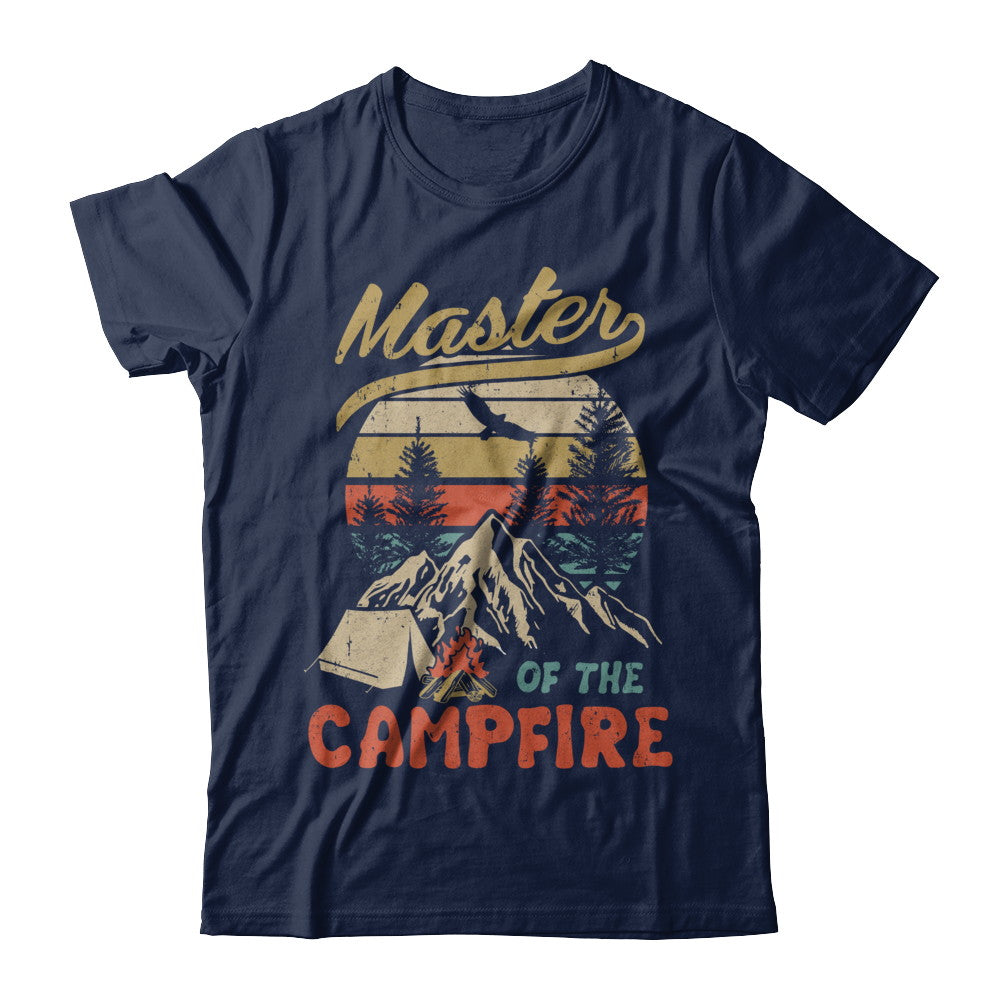 Camping Master Of The Campfire Fathers Mothers Day Gift T-Shirt & Hoodie | Teecentury.com