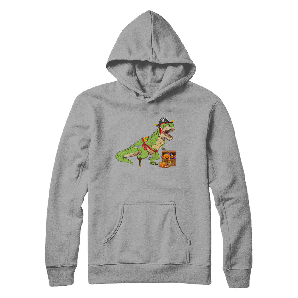 Dinosaurs T-Rex Pirate Halloween Saurus For Men Women T-Shirt & Hoodie | Teecentury.com