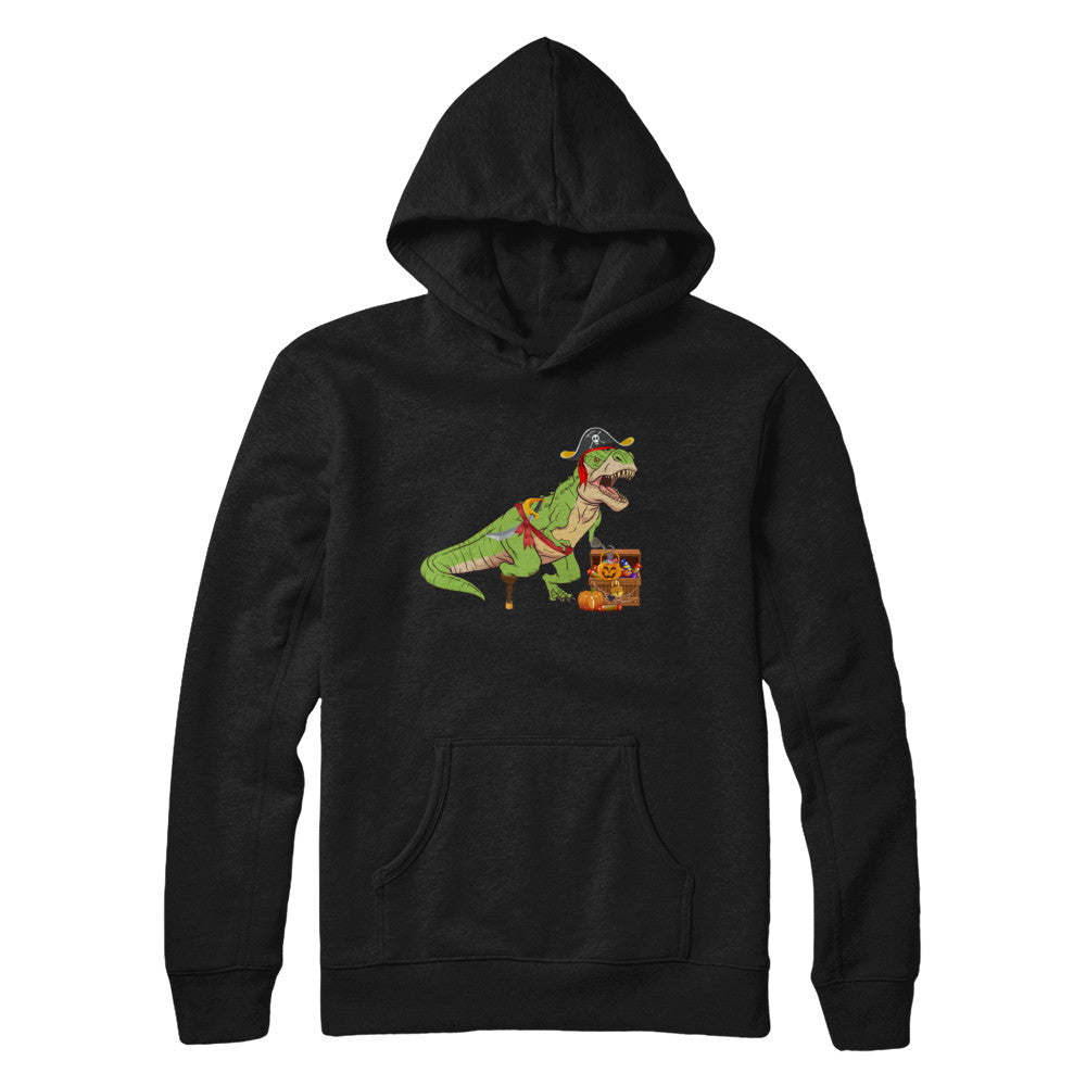 Dinosaurs T-Rex Pirate Halloween Saurus For Men Women T-Shirt & Hoodie | Teecentury.com
