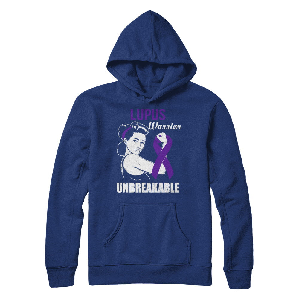 Lupus Warrior Unbreakable Lupus Awareness T-Shirt & Hoodie | Teecentury.com