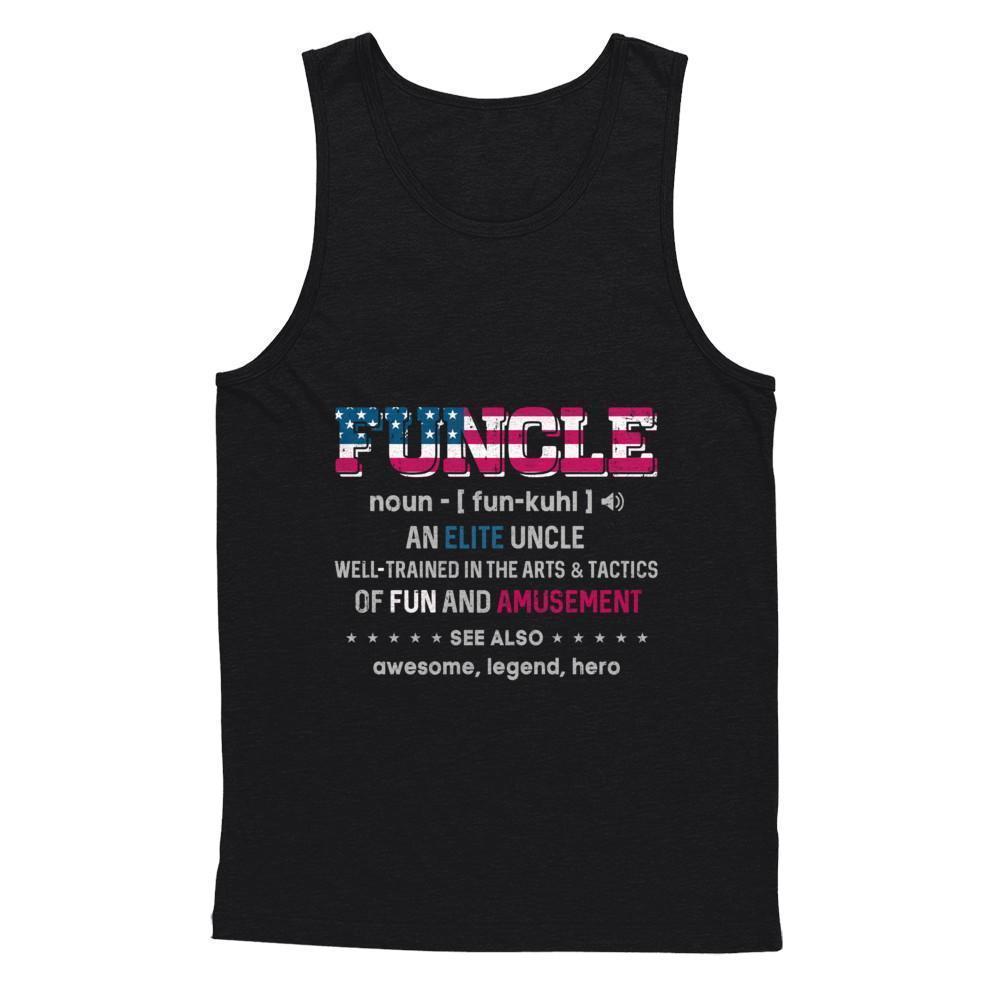 Veteran Funcle Fun Uncle Definition Military T-Shirt & Hoodie | Teecentury.com