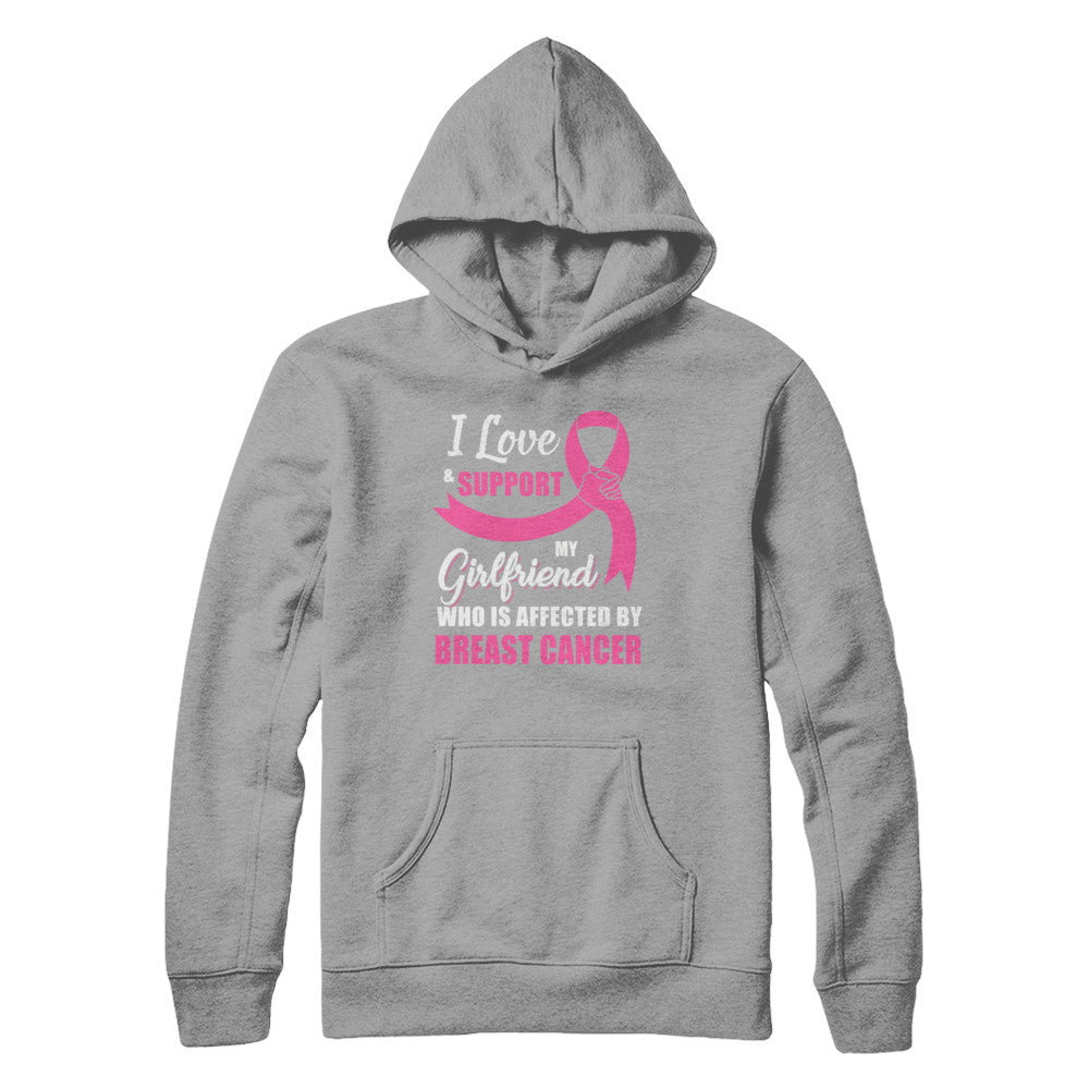 Breast Cancer Awareness Support Pink Girlfriend Boyfriend T-Shirt & Hoodie | Teecentury.com