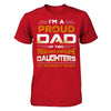 I'm Proud Dad Of Two Freaking Awesome Daughters T-Shirt & Hoodie | Teecentury.com