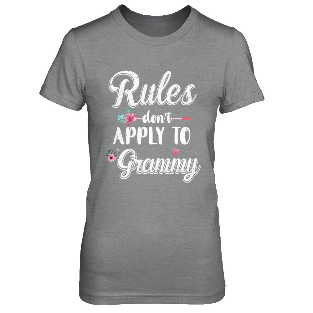 Grandmother Rules Don't Apply To Grammy T-Shirt & Hoodie | Teecentury.com