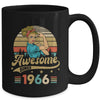 57 Year Old Awesome Since 1966 57th Birthday Women Mug | teecentury