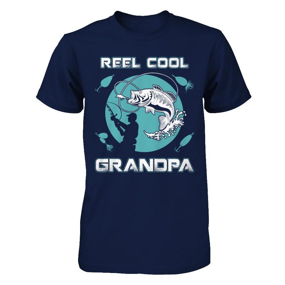 Reel Cool Grandpa T-Shirt & Hoodie | Teecentury.com