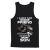 I Asked God For A Best Friend He Sent Me My Son Black Man T-Shirt & Hoodie | Teecentury.com