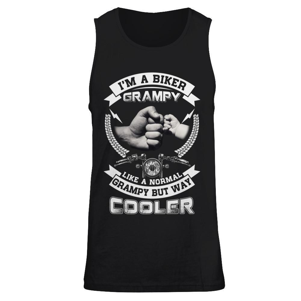 I'm A Biker Grampy Like A Normal Grampy But Way Cooler T-Shirt & Hoodie | Teecentury.com