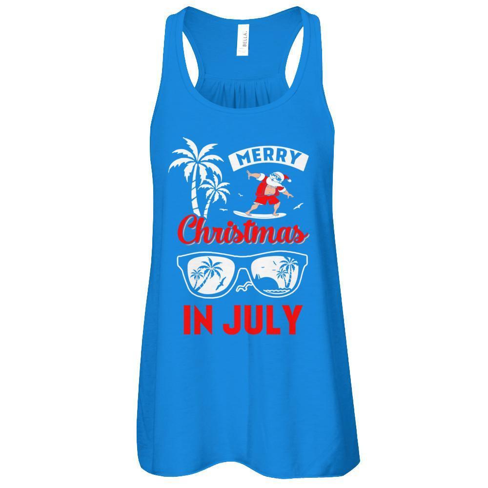 Merry Christmas In July T-Shirt & Tank Top | Teecentury.com