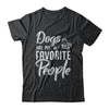 Dogs Are My Favorite People Cat Lovers T-Shirt & Hoodie | Teecentury.com