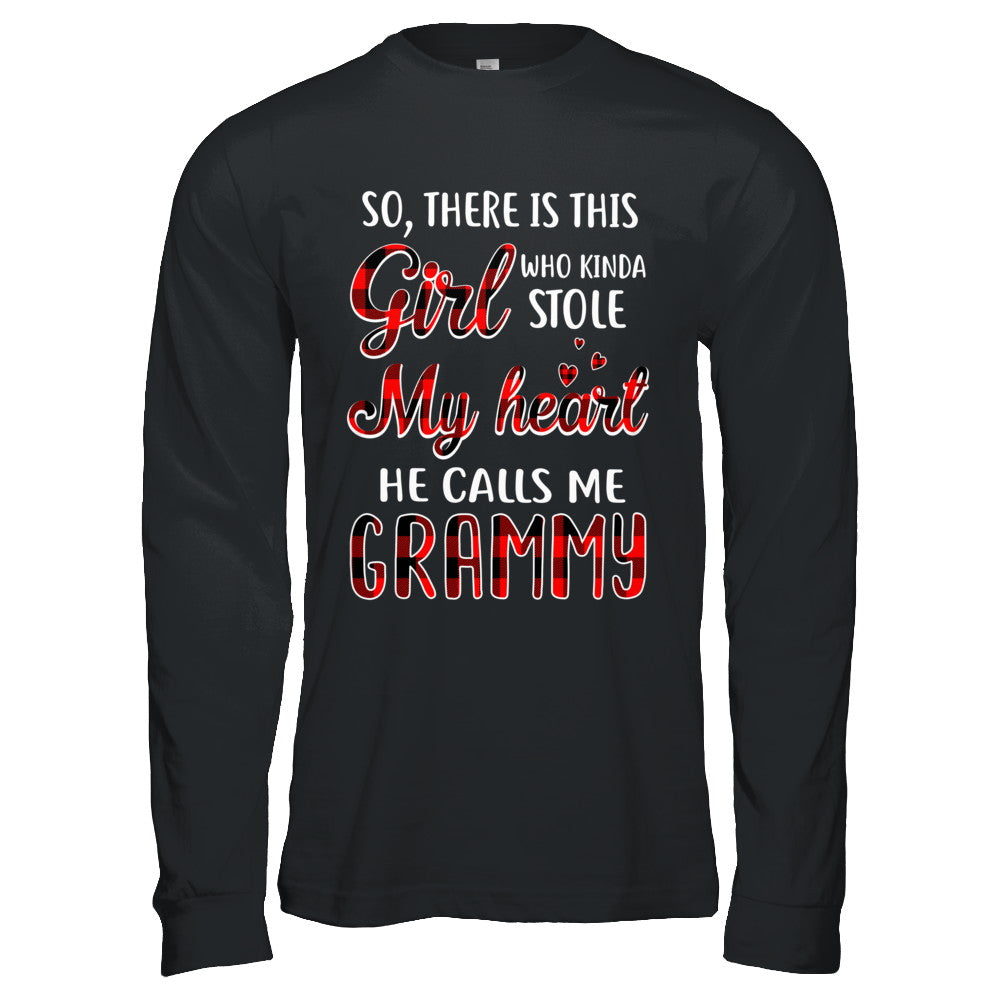 This Girl Who Kinda Stole My Heart He Calls Me Grammy T-Shirt & Hoodie | Teecentury.com