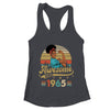 58 Year Old Awesome Since 1965 58th Birthday Black Women Shirt & Tank Top | teecentury