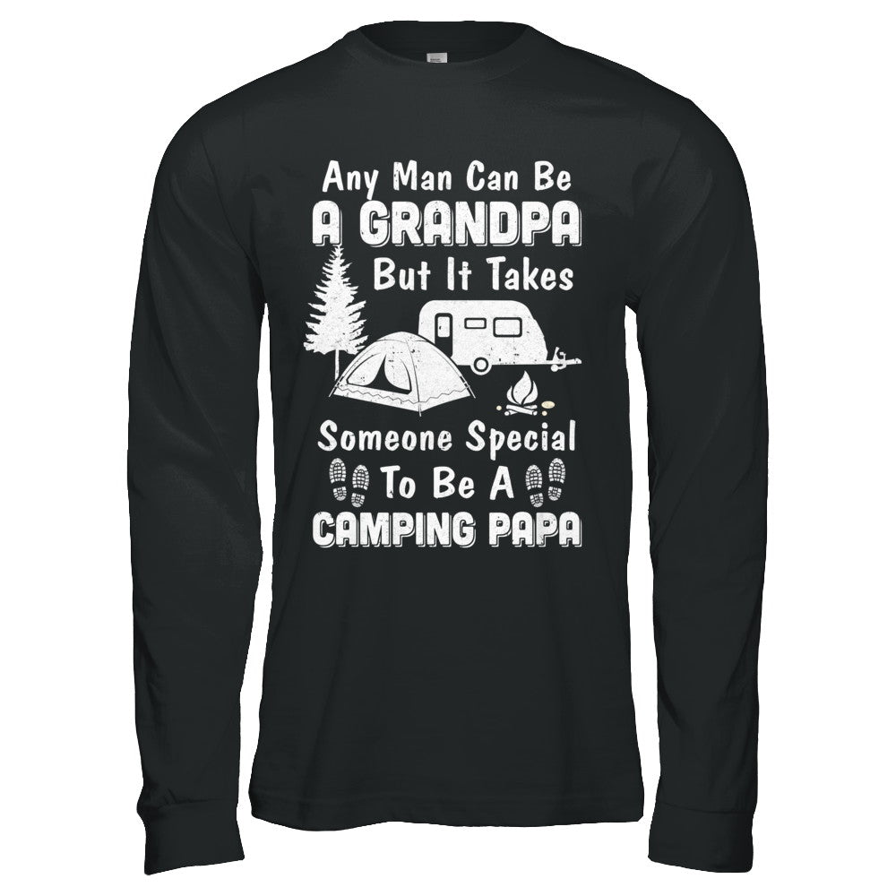 Camping Papa Grandpa Fathers Day Gift T-Shirt & Hoodie | Teecentury.com