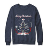 Merry Christmas Stethoscope Nurse Christmas Tree Xmas T-Shirt & Sweatshirt | Teecentury.com