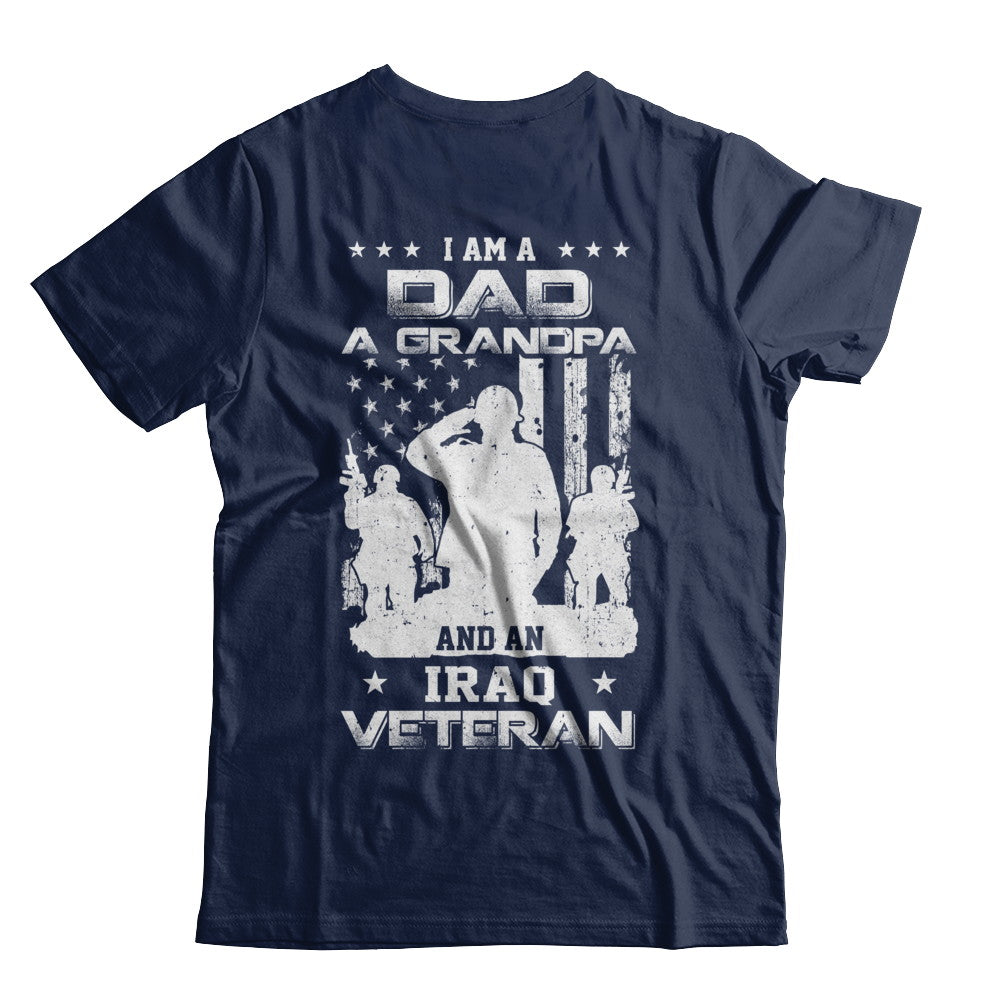 I'm A Dad A Grandpa And An Iraq Veteran T-Shirt & Hoodie | Teecentury.com
