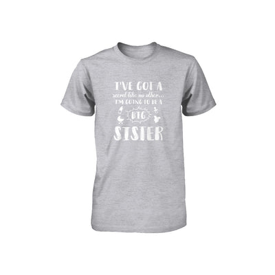 Secret Like No Other I'm Going To Be A Big Sister Youth Youth Shirt | Teecentury.com