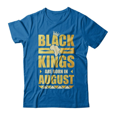 Black Kings Are Born In August Birthday T-Shirt & Hoodie | Teecentury.com