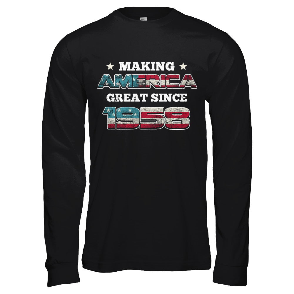 Making America Great Since 1958 64th Birthday T-Shirt & Hoodie | Teecentury.com